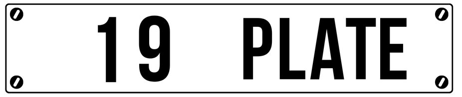 19 Plate